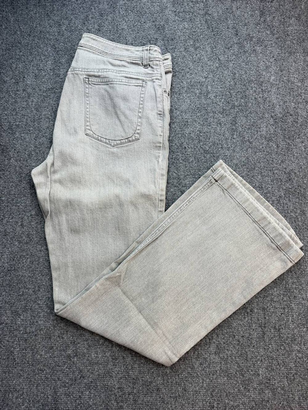 Jones New York Sport Women’s Gray Stretch Bootcut Jeans Size 10